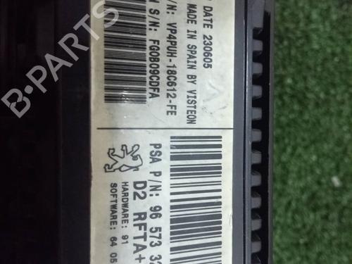 Climate control PEUGEOT 407 (6D_) 1.6 HDi 110 (6D9HZC, 6D9HYC) | BP5725293I5 