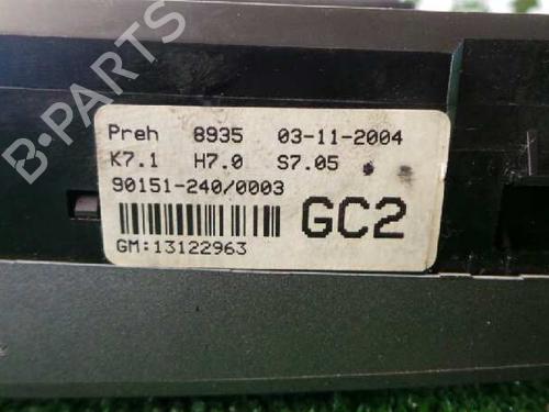 Climate control OPEL ASTRA H (A04) 1.7 CDTI (L48) | BP6545410I5 