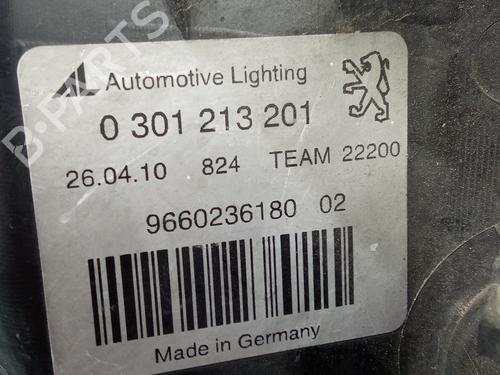 Left headlight PEUGEOT 407 (6D_) 2.0 HDi 135 (6DRHRH, 6DRHRE, 6DRHRG, 6DRHRJ) | BP39972997C28 - Image 4