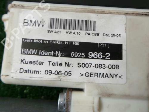 Right rear window motor BMW X3 (E83)  | BP5724677E22 