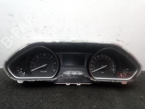 Used Instrument cluster PEUGEOT 208 I (CA_, CC_) 1.6 HDi / BlueHDi 75 (75 hp) 24318622