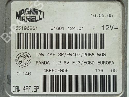 Engine control unit (ECU) FIAT PANDA (169_) 1.2 (169.AXB11, 169.AXB1A) | BP31188339M57