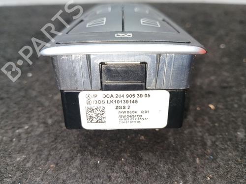 Left front window switch MERCEDES-BENZ C-CLASS (W204) C 220 CDI (204.008) | BP39980786I27 - Image 3