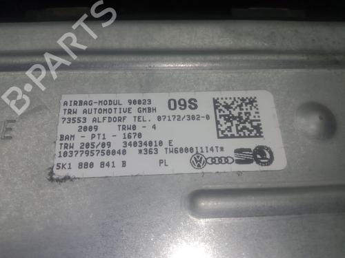 Knee airbag VW GOLF VI (5K1) 1.6 TDI | BP30392878C50 