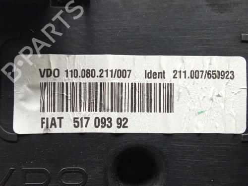 Instrument cluster LANCIA YPSILON (312_) 1.3 D Multijet (312.YXE1A, 312.YXU1A) | BP31758450C47