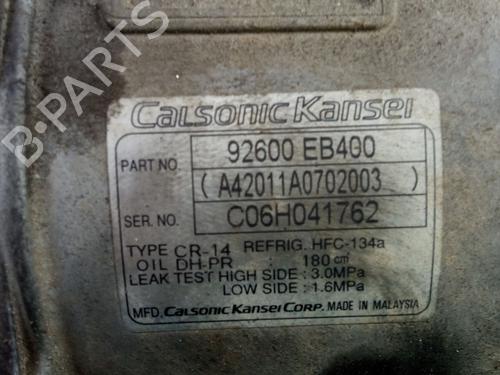 AC compressor NISSAN NAVARA NP300 (D40) 2.5 dCi 4WD | BP39652150M34 - Image 3