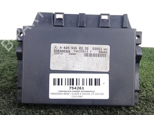 Used Gearbox control unit Gearbox control unit MERCEDES-BENZ E-CLASS (W210) E 220 CDI (210.006) (136 hp) 32426613 32426613
