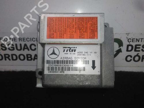 Used ECU airbags MERCEDES-BENZ M-CLASS (W163) ML 230 (163.136) (150 hp) 6142536