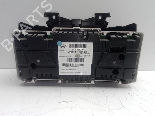 Instrument cluster RENAULT CLIO IV (BH_) 1.2 TCe 120 (BHM0) | BP15586014C47 