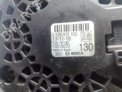 Alternator OPEL ASTRA K (B16) 1.4 Turbo (68) | BP23430093M7 