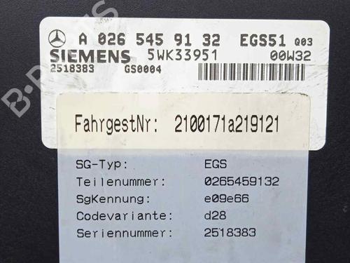 Electronic module MERCEDES-BENZ E-CLASS (W210)  | BP13487168M83 