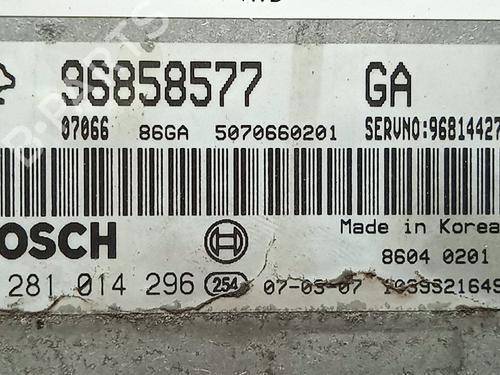 Engine control unit (ECU) CHEVROLET CAPTIVA (C100, C140) 2.0 D 4WD | BP29490431M57 