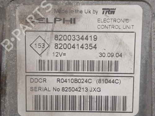 Engine control unit (ECU) RENAULT MEGANE II (BM0/1_, CM0/1_) 1.5 dCi (BM1E, CM1E) | BP11503567M57 
