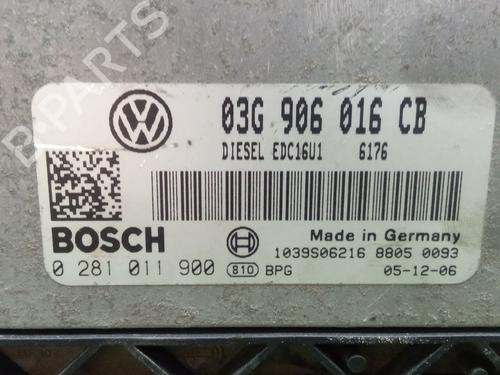 Engine control unit (ECU) VW GOLF V (1K1) 1.9 TDI | BP39695340M57 - Image 4