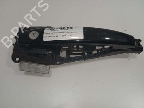 Venstre fortil udvendigt håndtag OPEL CORSA E (X15) 1.4 Turbo (08, 68) (150 hp) 11509182