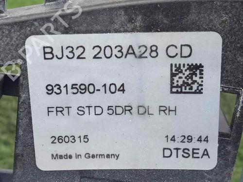 Front right exterior door handle LAND ROVER RANGE ROVER EVOQUE (L538)  | BP18326454C129 