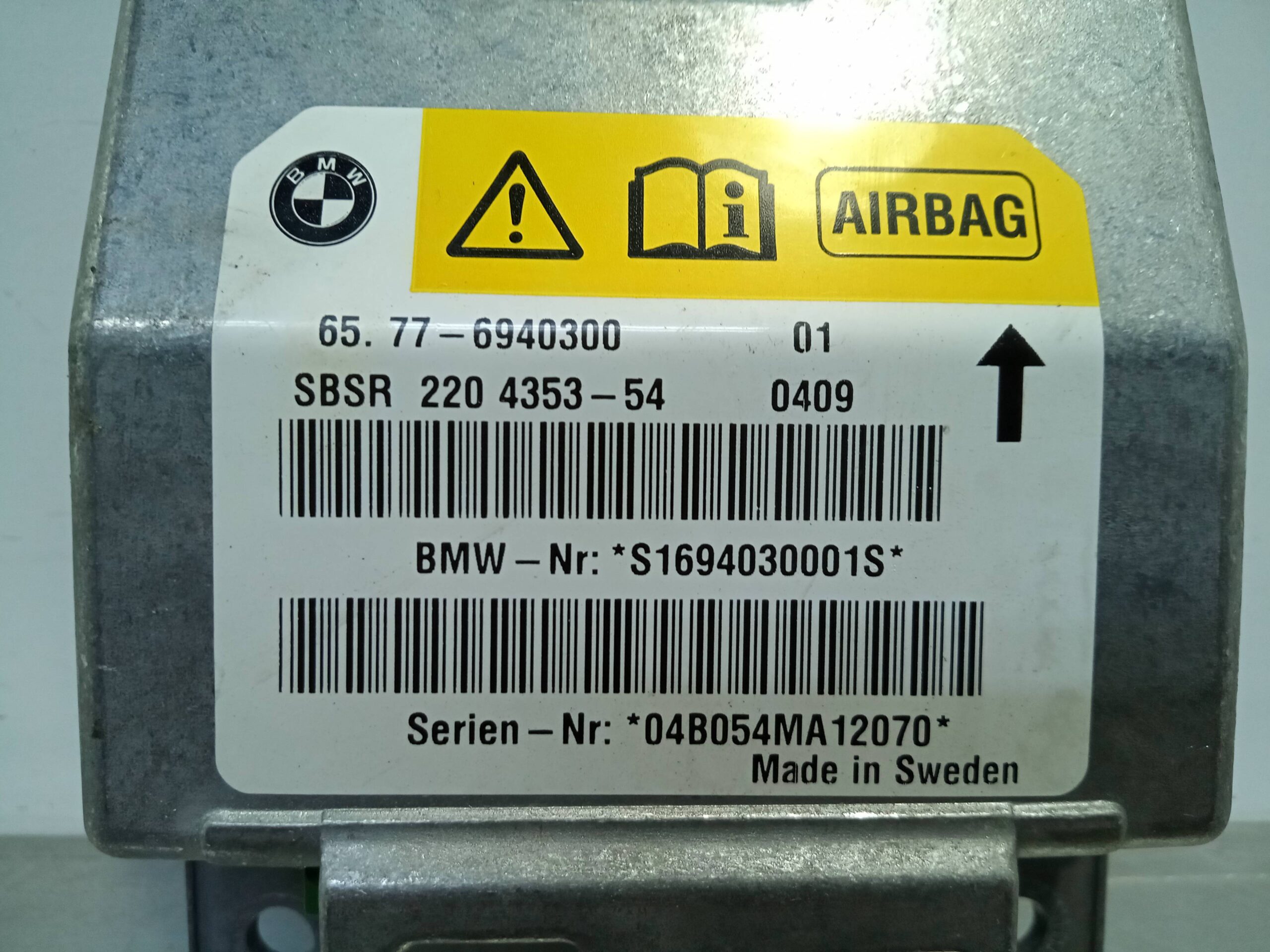 ECU airbags BMW 6 Convertible (E64) 645 Ci 10042865 | B-Parts