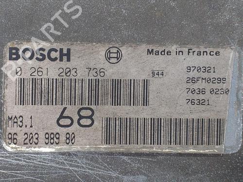 Engine control unit (ECU) CITROËN SAXO (S0, S1) 1.1 X, SX | BP12263315M57 