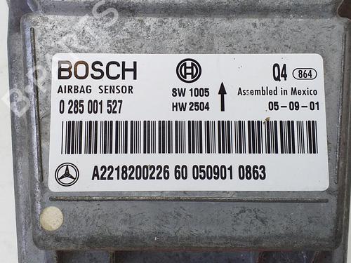 ECU airbags MERCEDES-BENZ S-CLASS (W221, V221) S 350 (221.056, 221.156) | BP11868966M53 
