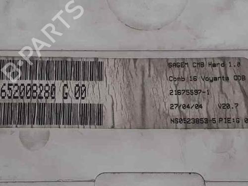 Instrument cluster CITROËN C2 (JM_)  | BP5761420C47 