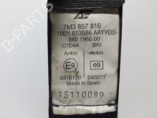 Rear right seatbelt VW SHARAN (7M8, 7M9, 7M6) 1.9 TDI | BP11569935I28 