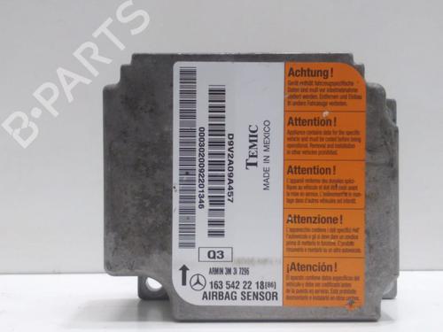 Airbag Kit MERCEDES-BENZ M-CLASS (W163) ML 400 CDI (163.128) | BP7449714C86 