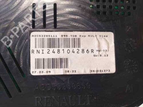 Instrument cluster RENAULT MEGANE III Hatchback (BZ0/1_, B3_)  | BP19157503C47 