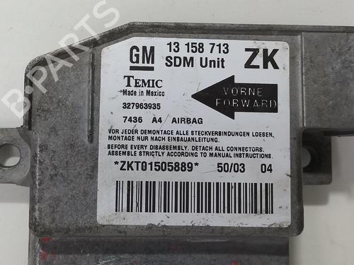 Kollisjonspute styreenhet OPEL MERIVA A MPV (X03) 1.7 DTI (E75) | BP11762107M53 