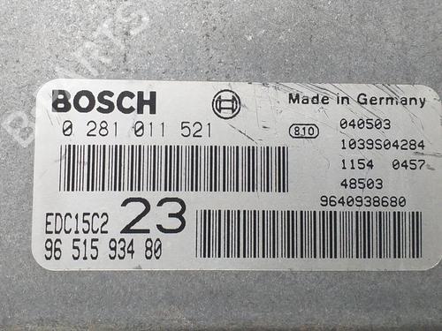 Engine control unit (ECU) CITROËN XSARA PICASSO (N68) 2.0 HDi | BP12263991M57 