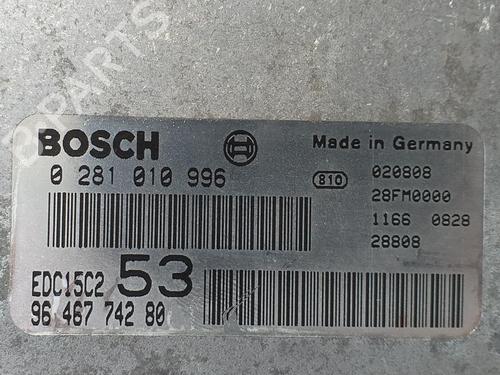 Engine control unit (ECU) CITROËN XSARA PICASSO (N68) 2.0 HDi | BP13015536M57 