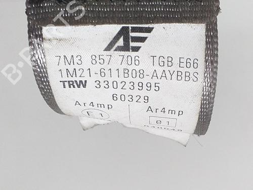 Front right seatbelt SEAT ALHAMBRA (7V8, 7V9) 1.9 TDI | BP10921050I25 