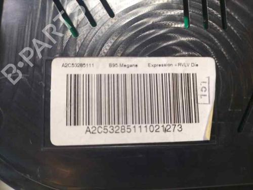 Instrument cluster RENAULT MEGANE III Hatchback (BZ0/1_, B3_)  | BP19157503C47 
