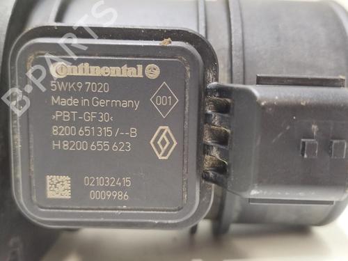 Mass air flow sensor NISSAN QASHQAI / QASHQAI +2 I (J10, NJ10, JJ10E) 1.5 dCi | BP15526369M95 