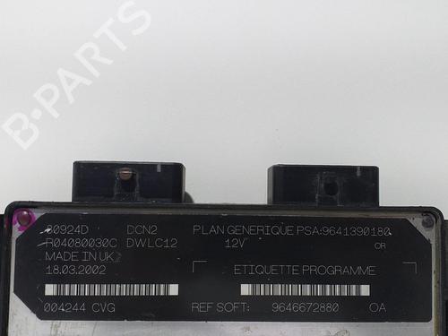 Engine control unit (ECU) PEUGEOT 206 Hatchback (2A/C)  | BP8671315M57 