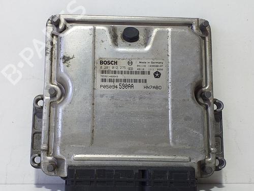 Used Engine control unit (ECU) CHRYSLER VOYAGER / GRAND VOYAGER IV (RG) 2.5 CRD (143 hp) 12438776