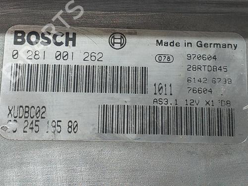 Engine control unit (ECU) PEUGEOT 406 (8B) 1.9 TD | BP8649342M57 