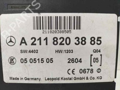 Electronic module MERCEDES-BENZ E-CLASS (W211) E 320 CDI (211.026) | BP17762771M83 