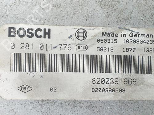 Engine control unit (ECU) RENAULT SCÉNIC II (JM0/1_) 1.9 dCi (JM0G, JM12, JM1G, JM2C) | BP12263779M57 