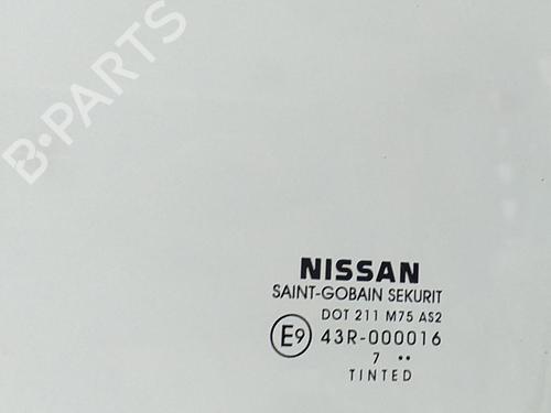 Front left door window NISSAN PATHFINDER III (R51)  | BP17212318C18 