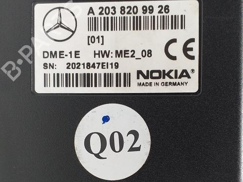 Electronic module MERCEDES-BENZ S-CLASS (W220) S 320 (220.065, 220.165) | BP7966185M83 