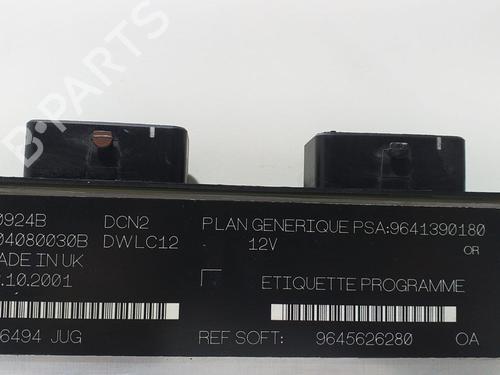 Engine control unit (ECU) PEUGEOT 206 Hatchback (2A/C)  | BP8649331M57 