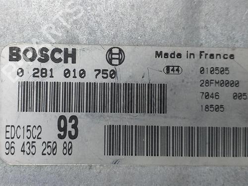 Engine control unit (ECU) CITROËN XSARA PICASSO (N68) 2.0 HDi | BP12264036M57 