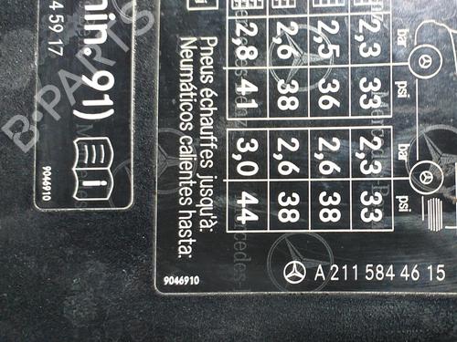 Fuel flap MERCEDES-BENZ E-CLASS (W211) E 500 4-matic (211.090) | BP8927902C131 