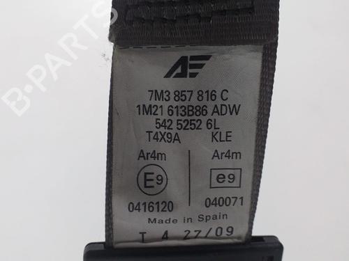 Rear right seatbelt VW SHARAN (7M8, 7M9, 7M6) 1.9 TDI | BP10921233I28 