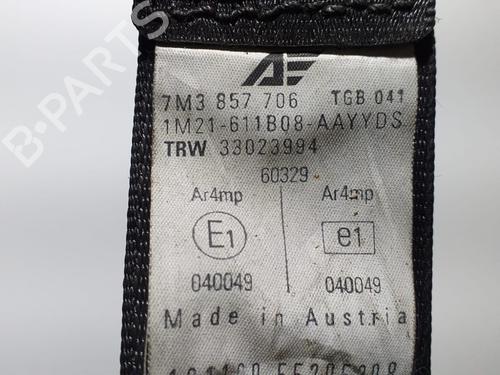 Front right seatbelt SEAT ALHAMBRA (7V8, 7V9) 1.9 TDI | BP11569940I25 