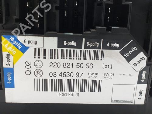Electronic module MERCEDES-BENZ S-CLASS (W220) S 320 (220.065, 220.165) | BP7966189M83 