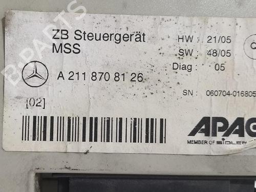 Electronic module MERCEDES-BENZ E-CLASS (W211)  | BP15891273M83 