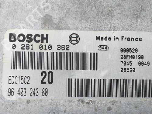 Engine control unit (ECU) CITROËN XSARA (N1) 2.0 HDi 90 | BP12263800M57 