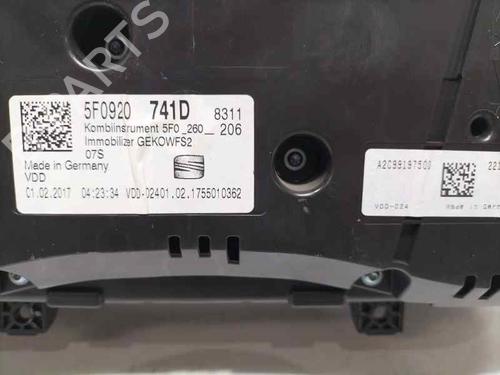 Instrument cluster SEAT LEON (5F1) 1.6 TDI | BP17140368C47 