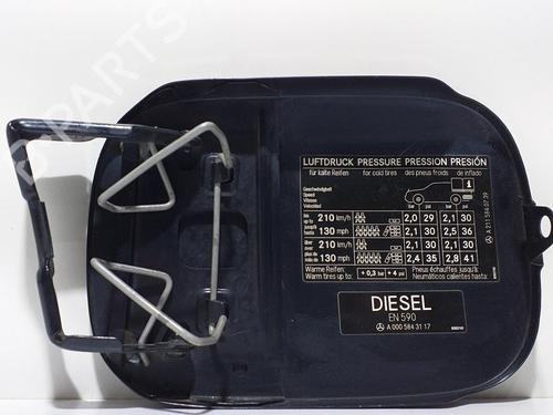 Fuel flap MERCEDES-BENZ E-CLASS (W211) E 270 CDI (211.016) | BP8635159C131 